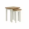 Dunelm Compton Ivory Nest Of Tables -Dune Sales Store 30605507