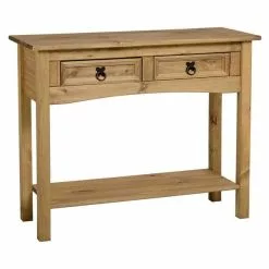 Seconique Corona 2 Drawer Console Table