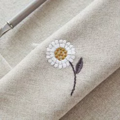 Dunelm Set Of 4 Scandi Floral Napkins