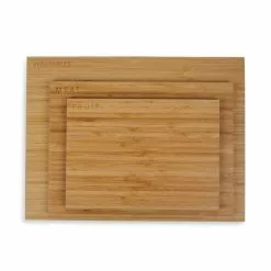 Dunelm Set Of 3 Bamboo Chopping Boards