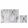 Dunelm Set Of 4 White Marble Effect Placemats & Coasters -Dune Sales Store 30648845