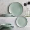 Dunelm Stoneware Seafoam Blue Matte 12 Piece Dinner Set -Dune Sales Store 30651550
