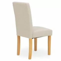 Dunelm Hugo Set Of 2 Dining Chairs Cream -Dune Sales Store 30662750 alt05
