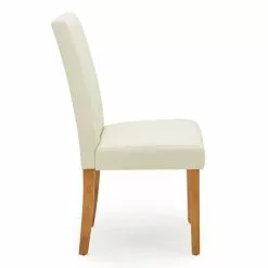 Dunelm Hugo Set Of 2 Faux Leather Cream Dining Chairs 12 Dunelm Hugo Set Of 2 Faux Leather Cream Dining Chairs -Dune Sales Store 30662752 alt04