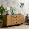 Dunelm Fulton Oak Effect Large Sideboard -Dune Sales Store 30666238