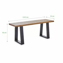 Dunelm Jackson Dining Bench -Dune Sales Store 30666559 alt04