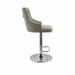 Dunelm Selena Distressed Velvet Bar Stool -Dune Sales Store 30685461 alt03