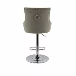 Dunelm Selena Distressed Velvet Bar Stool -Dune Sales Store 30685461 alt04