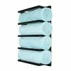 Lloyd Pascal Matt Black 5 Tier Wall Towel Rack -Dune Sales Store 30686261