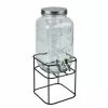 Dunelm 3.3L Glass Drinks Dispenser With Infuser And Stand 2 Dunelm 3.3L Glass Drinks Dispenser With Infuser And Stand -Dune Sales Store 30693079