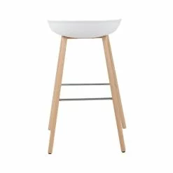 Dunelm Erik White Bar Stool -Dune Sales Store 30711152 alt04