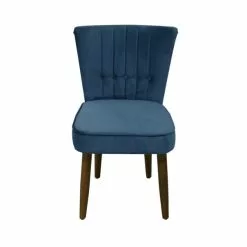 Dunelm Isla Velvet Dining Chair -Dune Sales Store 30713369 alt02