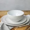Dunelm Zen 12 Piece Dinner Set White -Dune Sales Store 30715800