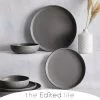 The Edited Life Urban Charcoal 12 Piece Dinner Set -Dune Sales Store 30718087