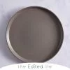 The Edited Life Urban Dinner Charcoal Plate -Dune Sales Store 30718117