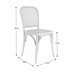 Dunelm Tulle Dining Chair -Dune Sales Store 30720374 alt09