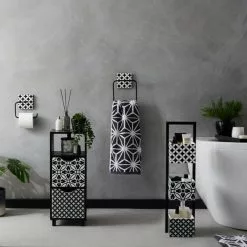 Dunelm Geo Tile Monochrome Caddy -Dune Sales Store 30727567 alt09