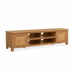 Dunelm Bromley Extra Wide Oak TV Unit -Dune Sales Store 30734335 alt02