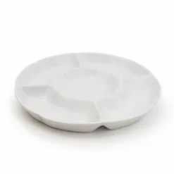 Dunelm White Divided Serving Dish