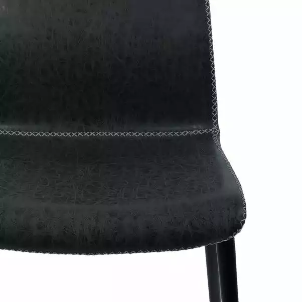 Dunelm Venice Faux Leather Dining Chair 8 Dunelm Venice Faux Leather Dining Chair - Image 6
