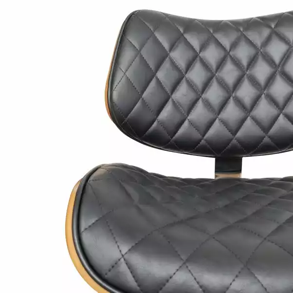 Dunelm Remy Faux Leather Bar Stool 8 Dunelm Remy Faux Leather Bar Stool - Image 6