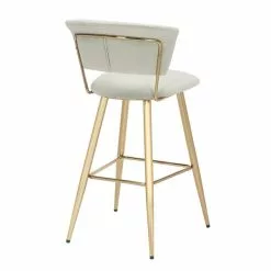 Dunelm Kendall Velvet Bar Stool -Dune Sales Store 30746398 alt04