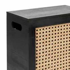 Dunelm French Cane Black Small Storage Box -Dune Sales Store 30747346 alt04