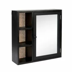 Dunelm French Cane Black Mirror Cabinet 9 Dunelm French Cane Black Mirror Cabinet -Dune Sales Store 30747349 alt02
