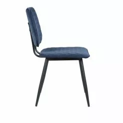 Dunelm Austin Velvet Set Of 2 Dining Chairs -Dune Sales Store 30748274 alt02
