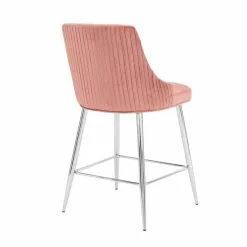Dunelm Peyton Velvet Bar Stool -Dune Sales Store 30748311 alt04