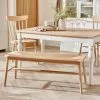 Dunelm Churchgate Ash Wood Spindle Bench 2 Dunelm Churchgate Ash Wood Spindle Bench -Dune Sales Store 30748638