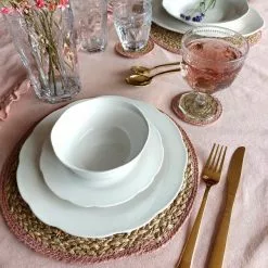 Dunelm Scalloped Edge 12 Piece Dinner Set -Dune Sales Store 30749157 alt02