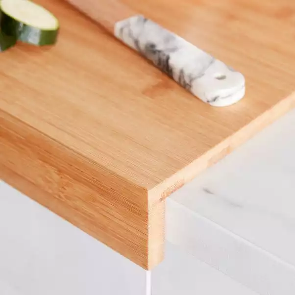 Dunelm Rectangular Bamboo Worktop Saver 4 Dunelm Rectangular Bamboo Worktop Saver - Image 2