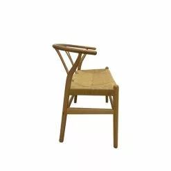 Dunelm Lara Wishbone Bench Seat -Dune Sales Store 30751700 alt03