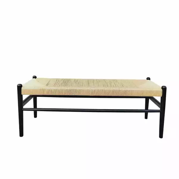 Dunelm Lara Wishbone Dining Bench 4 Dunelm Lara Wishbone Dining Bench - Image 2