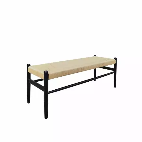 Dunelm Lara Wishbone Dining Bench 5 Dunelm Lara Wishbone Dining Bench - Image 3