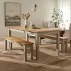 Dunelm Clifford Large Dining Bench Set -Dune Sales Store 30753173