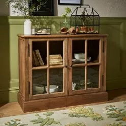 Natural History Museum Small Glazed Display Cabinet -Dune Sales Store 30756116 alt01