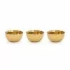 Dunelm Set Of 3 Metallic Dip Bowls -Dune Sales Store 30759074
