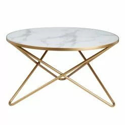 Dunelm Zoey White Marble Effect Coffee Table -Dune Sales Store 30764036 alt03