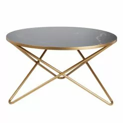 Dunelm Zoey Black Marble Effect Coffee Table -Dune Sales Store 30764037 alt03