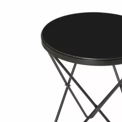 Dunelm Zoey Black Top Side Table -Dune Sales Store 30764038 alt03