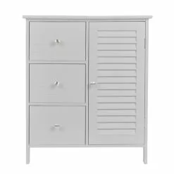 Dunelm Nautical Grey 3 Drawer Console Unit -Dune Sales Store 30764881 alt01