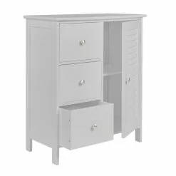 Dunelm Nautical Grey 3 Drawer Console Unit -Dune Sales Store 30764881 alt03