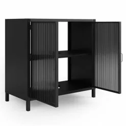 Dunelm Stannis Reeded Glass Under Sink Unit -Dune Sales Store 30765707 alt04