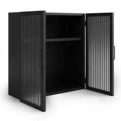 Dunelm Stannis Reeded Glass Double Door Wall Cabinet 12 Dunelm Stannis Reeded Glass Double Door Wall Cabinet -Dune Sales Store 30765709 alt04