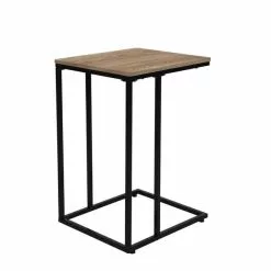 Dunelm Charlie Oak Effect C-Shaped Side Table -Dune Sales Store 30765711 alt04