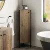 Dunelm Fulton Pine Effect Bathroom Corner Unit -Dune Sales Store 30765723
