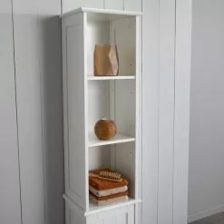 Dunelm Rimini White Tall Cabinet -Dune Sales Store 30765735 alt02