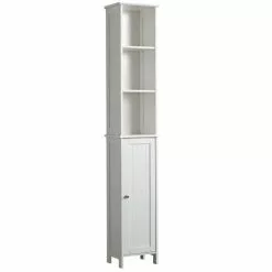 Dunelm Rimini White Tall Cabinet -Dune Sales Store 30765735 alt04